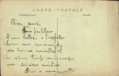 Exposición internacional de París de la POSTAL de la VENDIMIA del jardín decorativo de los artes de la fuente luminosa del nymphea