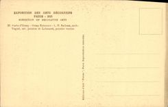 CPA Exposition des Arts Decoratifs Paris Porte d'Orsay