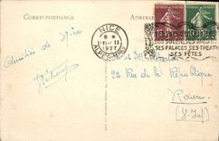 CPA Nice Promenade du Midi