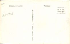 VINTAGE POSTCARD On the Dimension of Azure the Gathering of the Jasmine