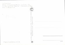 POSTAL MODERNA la dimensión de Mónaco azul Monte Carlo Menton Niza