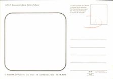 POSTAL MODERNA estoy en la dimensión del azul