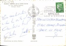 POSTAL MODERNA reflexiones de la dimensión del azul la dimensión mediterránea