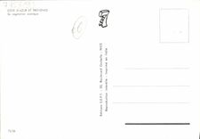 POSTAL MODERNA dimensión del azul y de Provence su vegetación