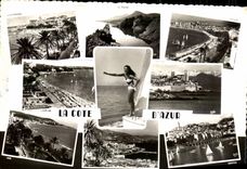 CPM Cote D'Azur Souvenir Ski Nautique 