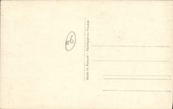 POSTAL MODERNA feria de París del jardín decorativo de los artes de las montan@as marítimas