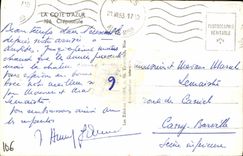 POSTAL MODERNA la dimensión del crepúsculo azul