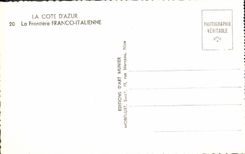 POSTAL MODERNA la dimensión de las aduanas italianas libres de la frontera del azul