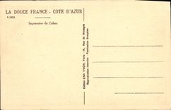CPA La Douce France Cote D'Azur