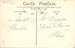 Alrededores de la POSTAL de la VENDIMIA de Niza entrada del pequeño valle obscuro