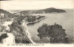 POSTAL Nice Env De Route de la VENDIMIA de la cornisa