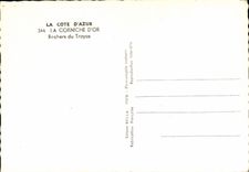 POSTAL MODERNA el oro oscila la cornisa de Trayas