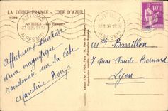 CPA Antibes Les Remparts