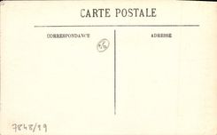 VINTAGE POSTCARD Antibes Rocks of Eden Rock