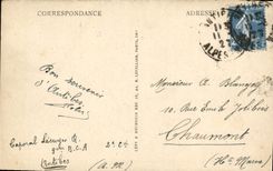 VINTAGE POSTCARD Antibes Notre Dame Vault Of the Guard