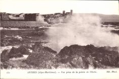 CPA Antibes Vue Prise de la Pointe de I'llette