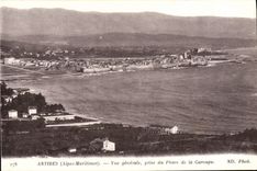CPA Antibes Vue Generale Prise du Phare de la Garoupe