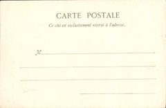 Manija de la roca de Eilen del chalet de Antibes de la POSTAL de la VENDIMIA del dinero falso