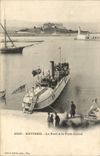CPA Antibes Le Port le Fort Carre Bateau 
