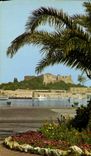CPA Antibes Un coin du nouveau port et le fort carre