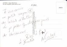 MODERN CARD Antibes On the Walls Right Before the Night