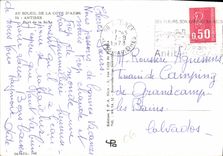 MODERN CARD Antibes Port Of Dirtied