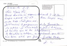 CPM Antibes Le Jardin du Ponteil