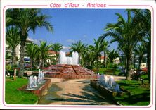 CPM Antibes Cote D'Azur Les jardins du Ponteil