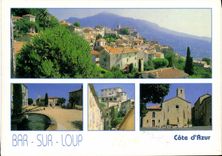 CPM Bar sur Loup Gorges du loup