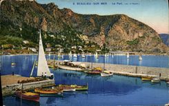 MODERN CARD Beaulieu On Sea the Port