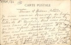 MODERN CARD Beaulieu Englise Church