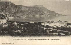 VINTAGE POSTCARD Beaulieu View Taken since the Salisbury Villa