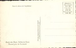 CPA Beuil Gorges du Cians et la Route de 