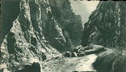 CPA Beuil Gorges a Barcelonnette Gorges Inferieures du Cians