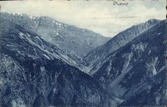 La POSTAL de la VENDIMIA Niza tiene Barcelonnette de Pradastie en la catarata de Cians