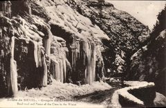 POSTAL Nice de Beuil Falls de la VENDIMIA de Cians