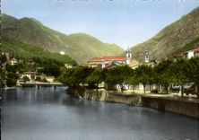 MODERN CARD Breil On Roya edges of the lake