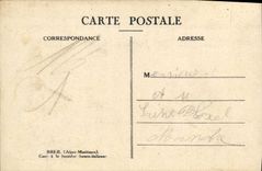 CPA Breil Gare a la frontiere franco italienne