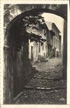 VINTAGE POSTCARD Cagnes On Sea Old Street