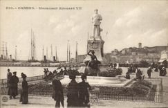 CPA Cannes Monument Edouard VII