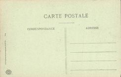 VINTAGE POSTCARD Cannes Seen from Between Aloes