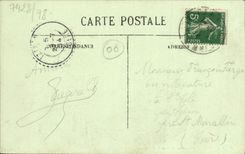 CPA Cannes Panorama Pris de la Californie