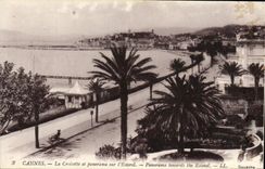 CPA Cannes La Croisette et panorama sur l'Esterel