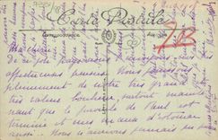 VINTAGE POSTCARD Cannes Seen Towards the Cross Of the Guards