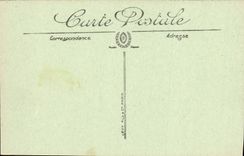 VINTAGE POSTCARD Cannes the Boulevard of the Small cross and the Mount Knight