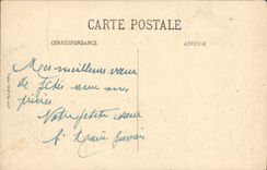 VINTAGE POSTCARD Cannes Seen On the City and the Mountains of Esterel