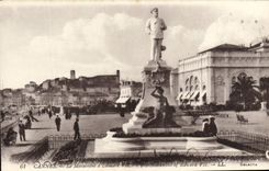 CPA Cannes Le Monument d'Edouard VII