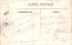 CPA Cannes Les Mouettes Sur La Plage