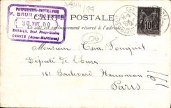 CPA Cannes La Croisette et le Mont Chevalier