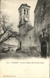 VINTAGE POSTCARD Cannes Bell-tower Church Mount Knight